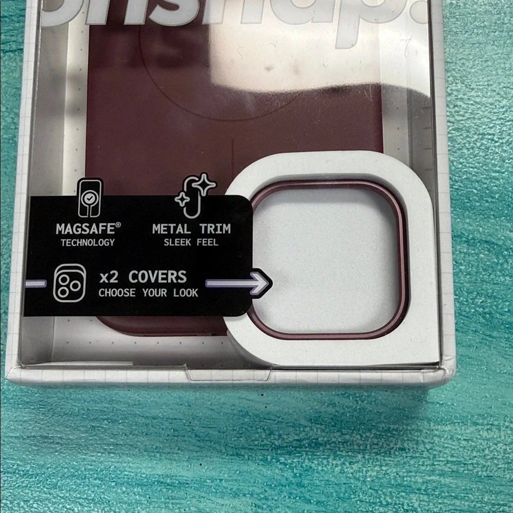 Snap Burgundy Case for iPhone 16 Pro Max